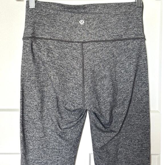 Lululemon Wunder Under Hi-Rise 7/8 Tight *25" Womens Size 8 Heathered Black - Picture 8 of 9